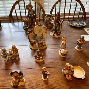 Mothers collection of Hummel’s. .now that I’m retiring they need a new home
